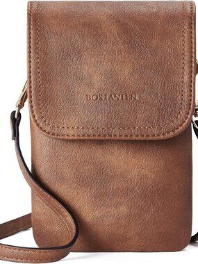 Vegan Leather Small Crossbody Bags for Women Designer Cell Phone Bag Wallet Purs